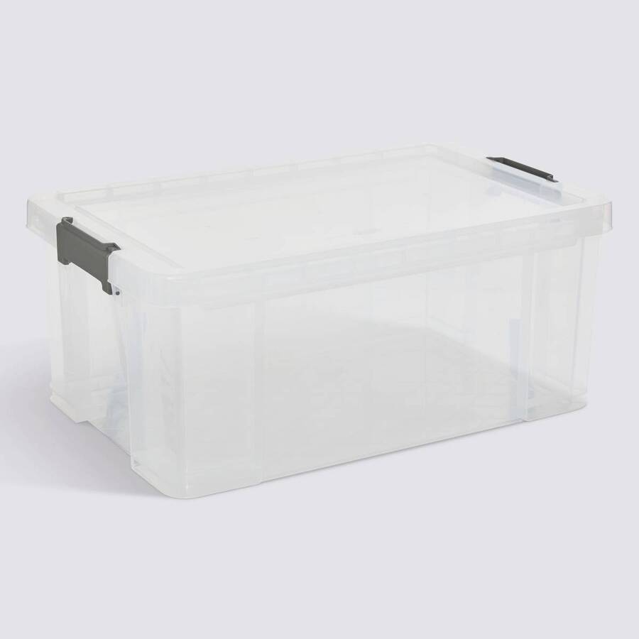 Boîte de rangement, 68l, transparent Forty plus