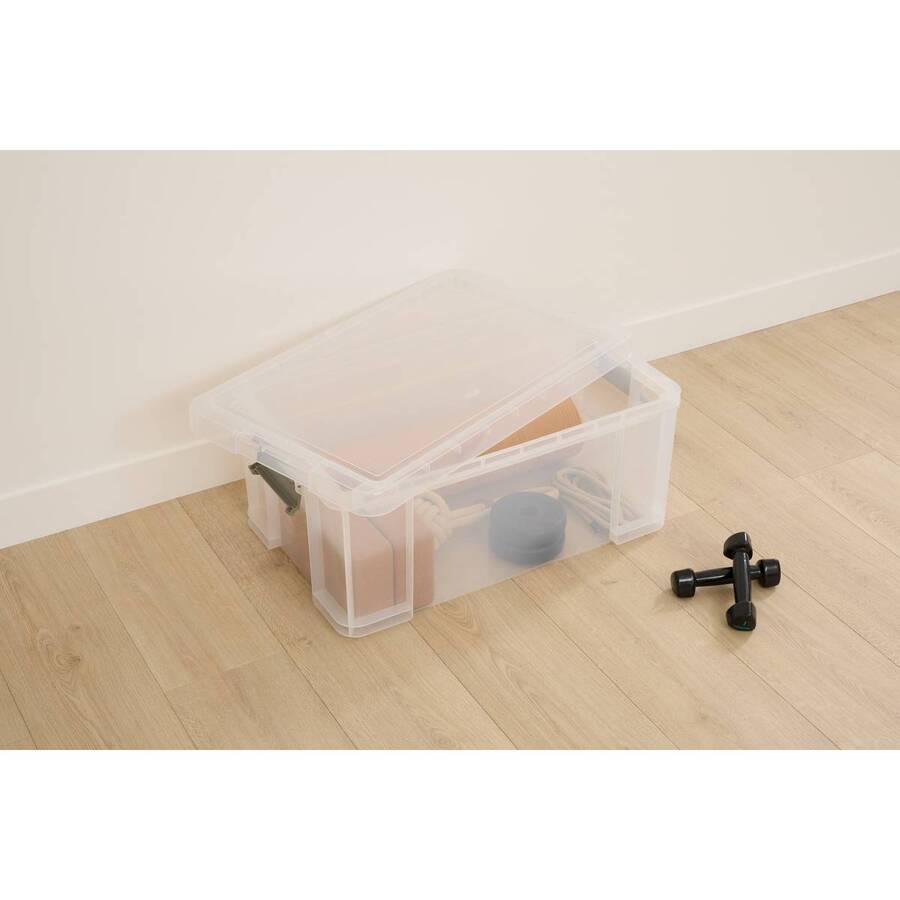 Boîte de rangement, 68l, transparent Forty plus