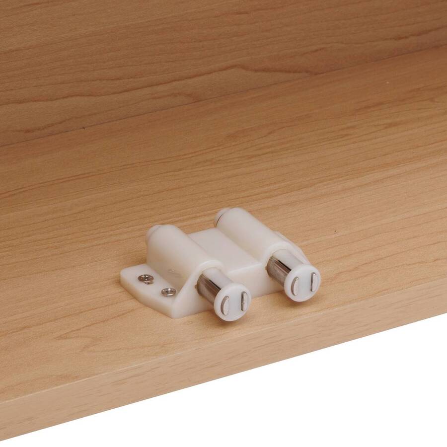 Meuble de salle de bain, l.80 cm, beige Liora