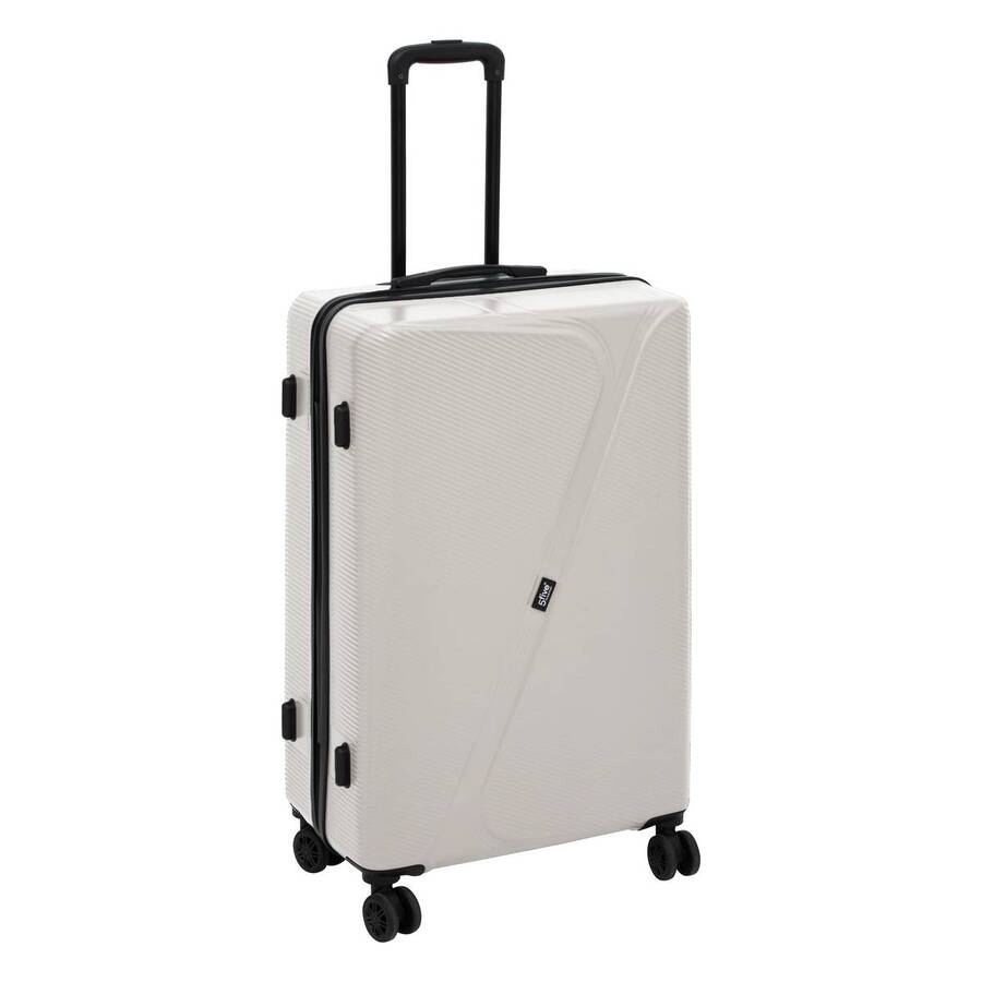 Set de 3 valises 8 roues, h.77/67/55 cm, argile 
