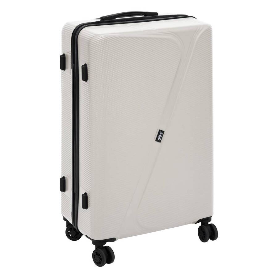 Set de 3 valises 8 roues, h.77/67/55 cm, argile 