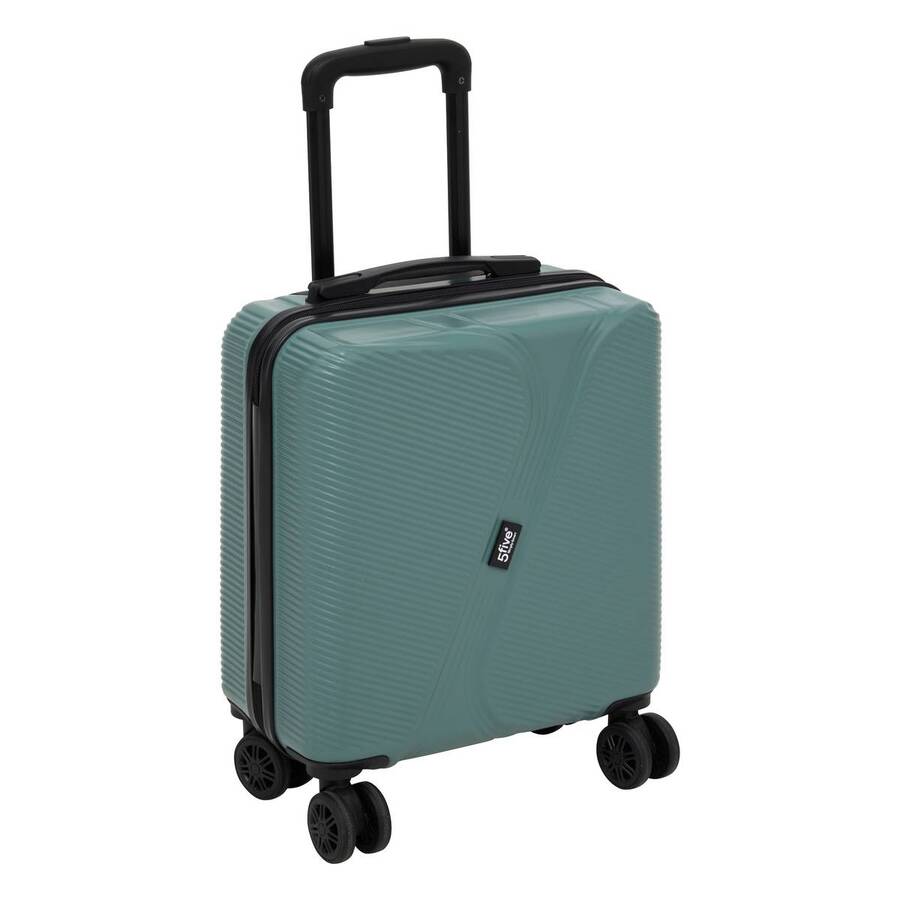 Valise 8 roues, 36x45 cm, vert