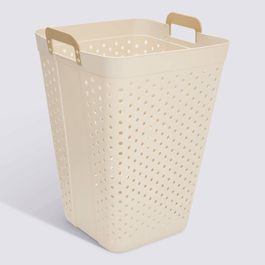 Panier à linge, 74 l, argile