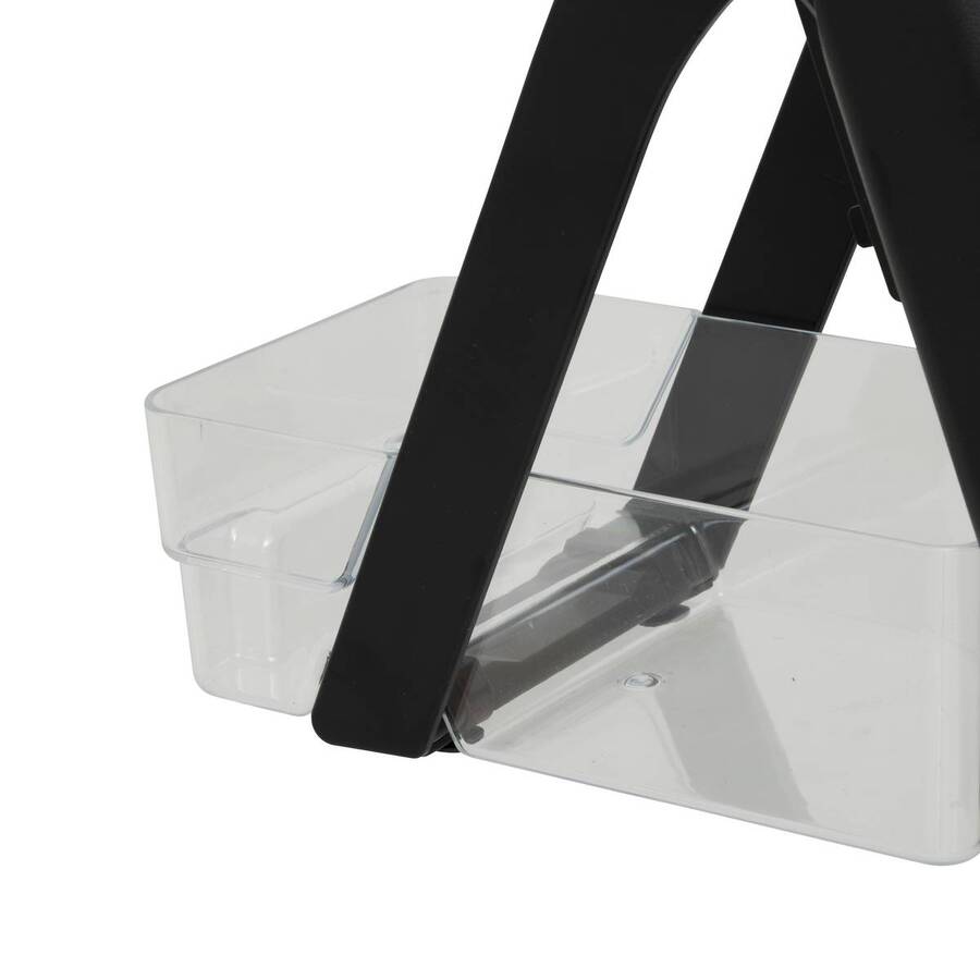 Mandoline 15,2x13,5x36,5 cm, noir Silver pro