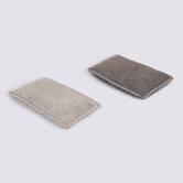 2 éponges microfibres, gris