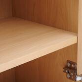 Meuble de salle de bain 1 porte, beige Liora