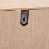 Meuble de salle de bain 1 porte, beige Liora