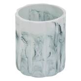 Poubelle, manuel, 1,5 l, blanc Marby