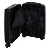 Lot de 3 valises 8 roues, h.77/67/55 cm, noir