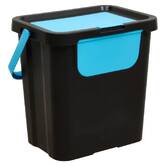 Lot de 3 poubelles, manuel, 24 l