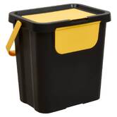 Lot de 3 poubelles, manuel, 24 l