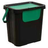 Lot de 3 poubelles, manuel, 24 l