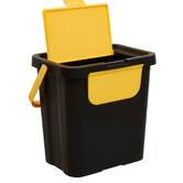 Lot de 3 poubelles, manuel, 24 l