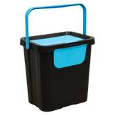 Lot de 3 poubelles, manuel, 24 l
