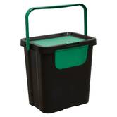 Lot de 3 poubelles, manuel, 24 l