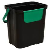 Lot de 3 poubelles, manuel, 24 l
