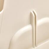 Organiseur, 16,5x16,5x15 cm, beige Poly