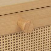 Meuble bas, 1 portes, 1 étagères Cane