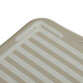 Plateau, 45,5x31,5 cm, beige Poly
