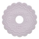 Tampon à pâtisserie, 6,7x5,1x7,1 cm, blanc 