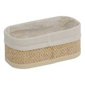 Lot de 3 organiseurs, l.20/25/35 cm, beige Stemy