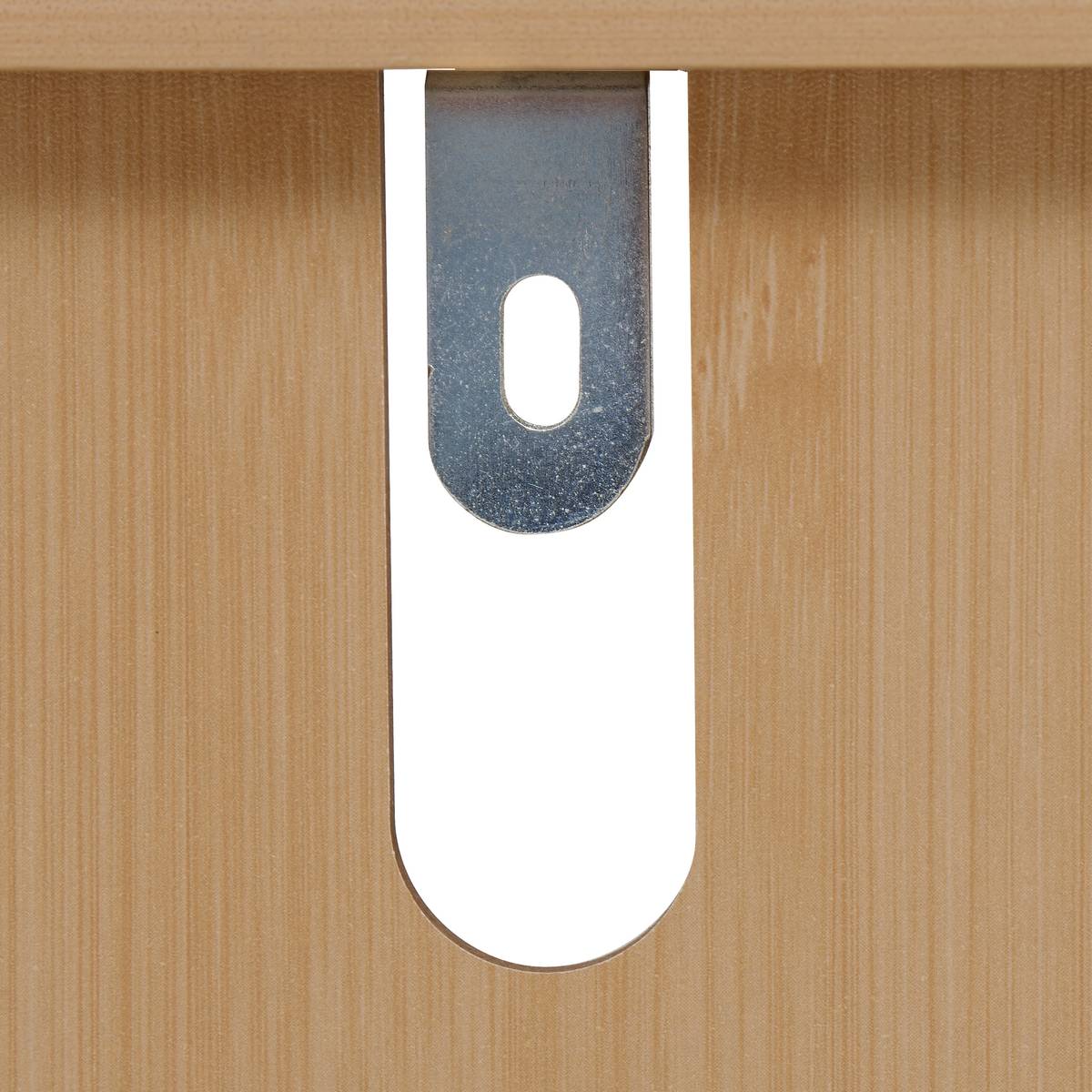 Meuble de salle de bain 1 porte(s), marron