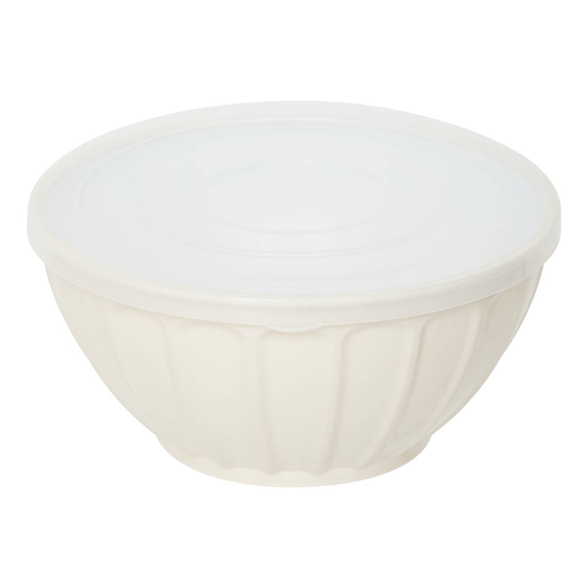 Lot de 3 saladiers avec couvercle, d.9/23/26 cm