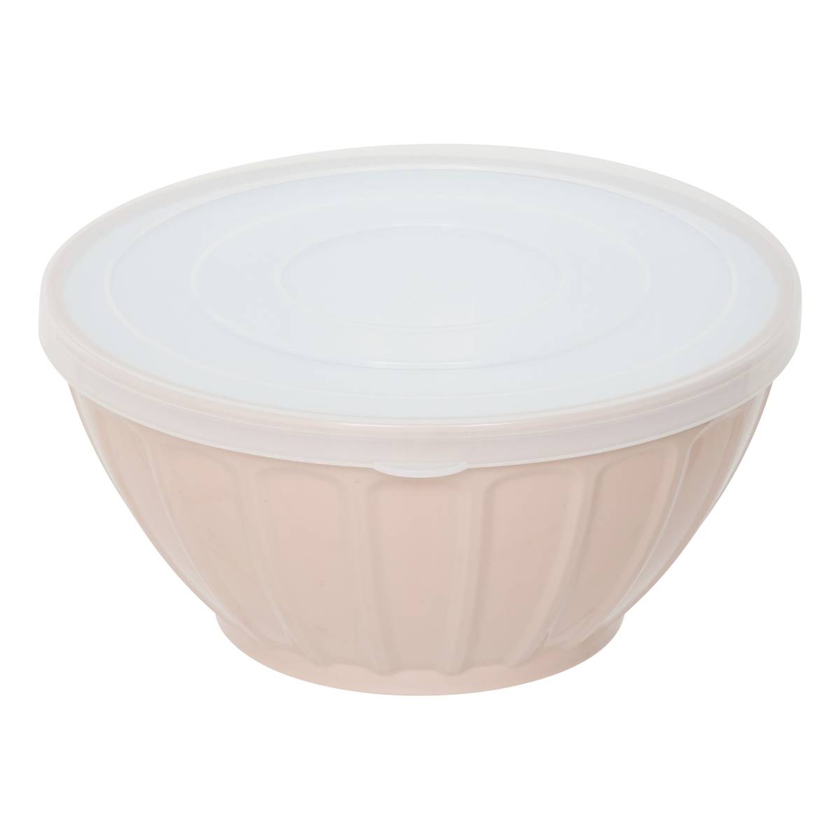 Lot de 3 saladiers avec couvercle, d.9/23/26 cm