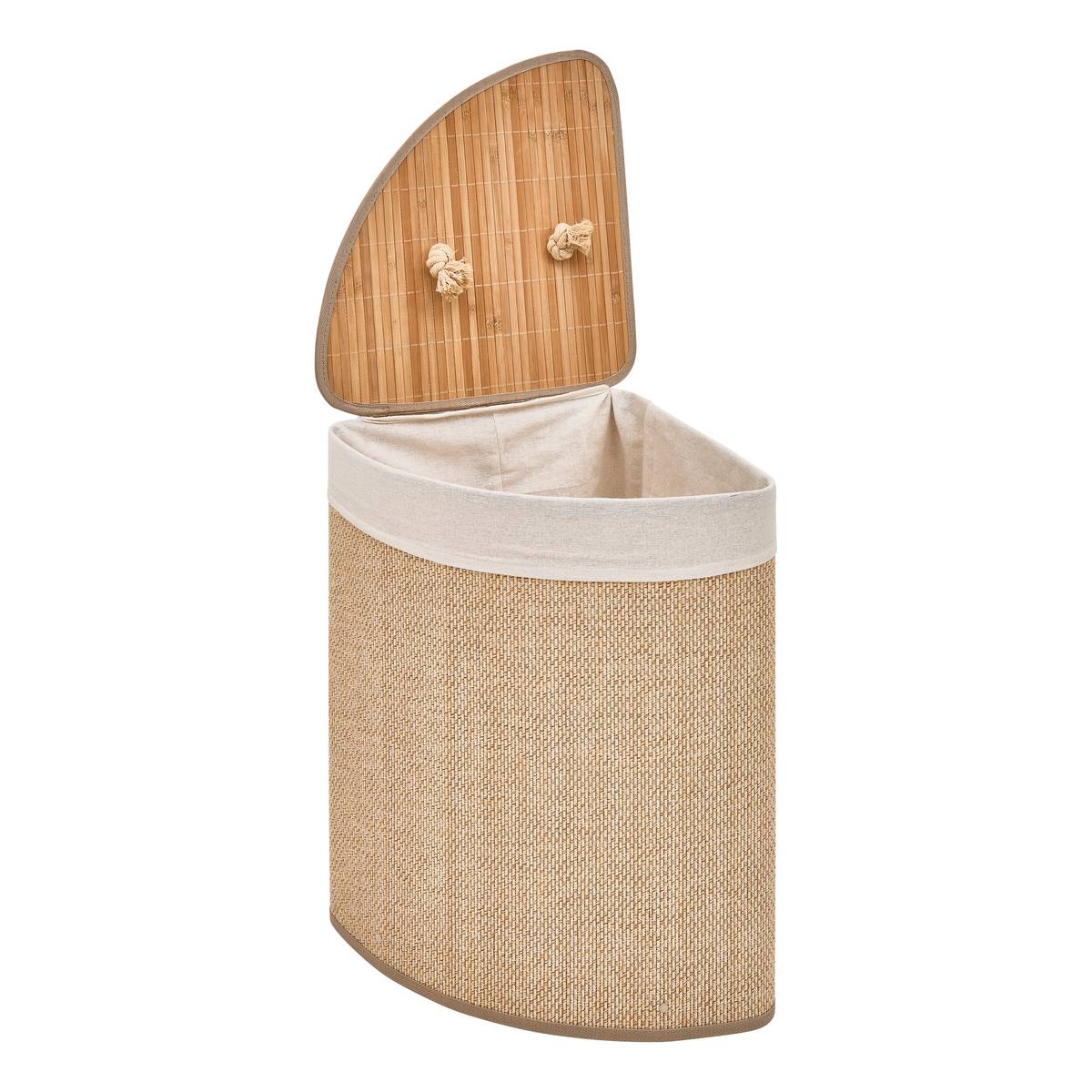 Panier à linge, 48 l, blanc