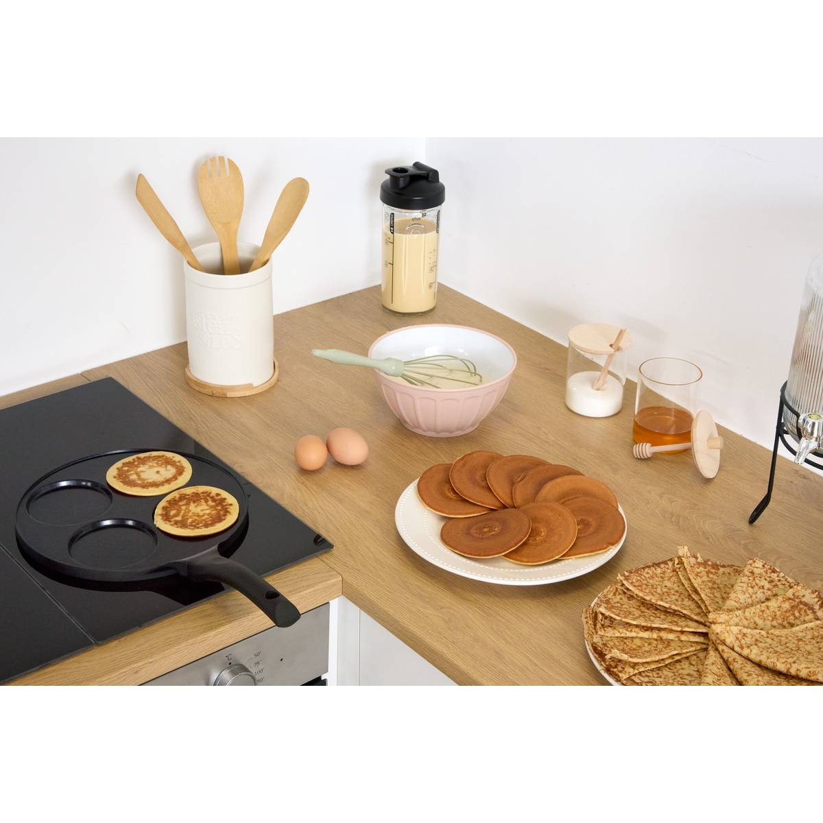 Poêle à pancake aluminium, d.26,7 cm Evolution