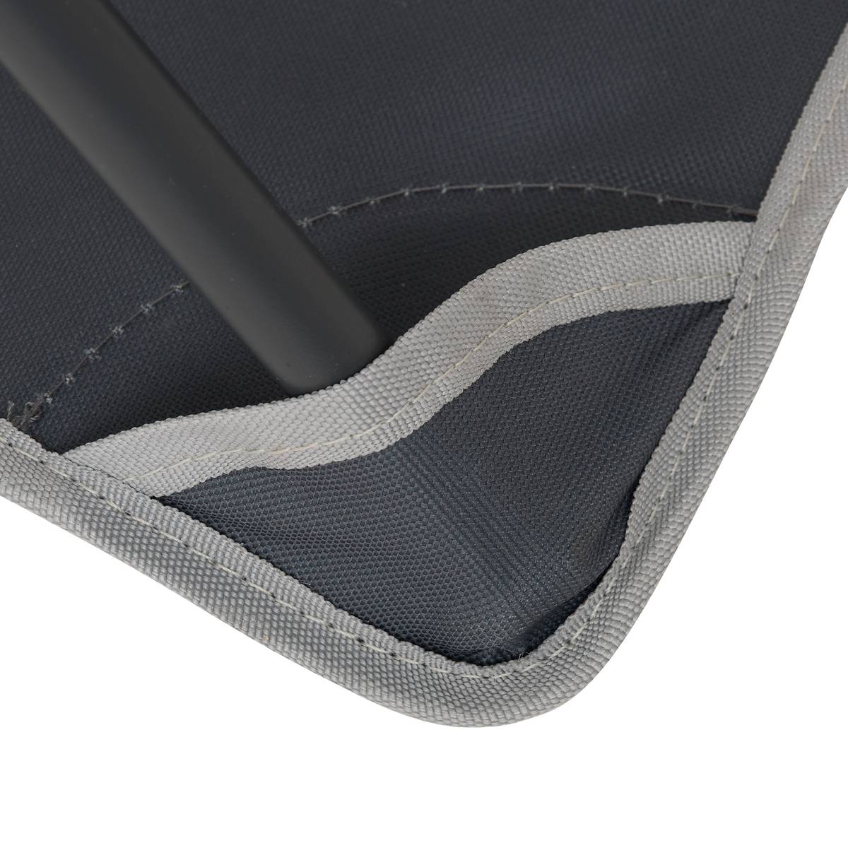 Chaise de camping pliante, gris