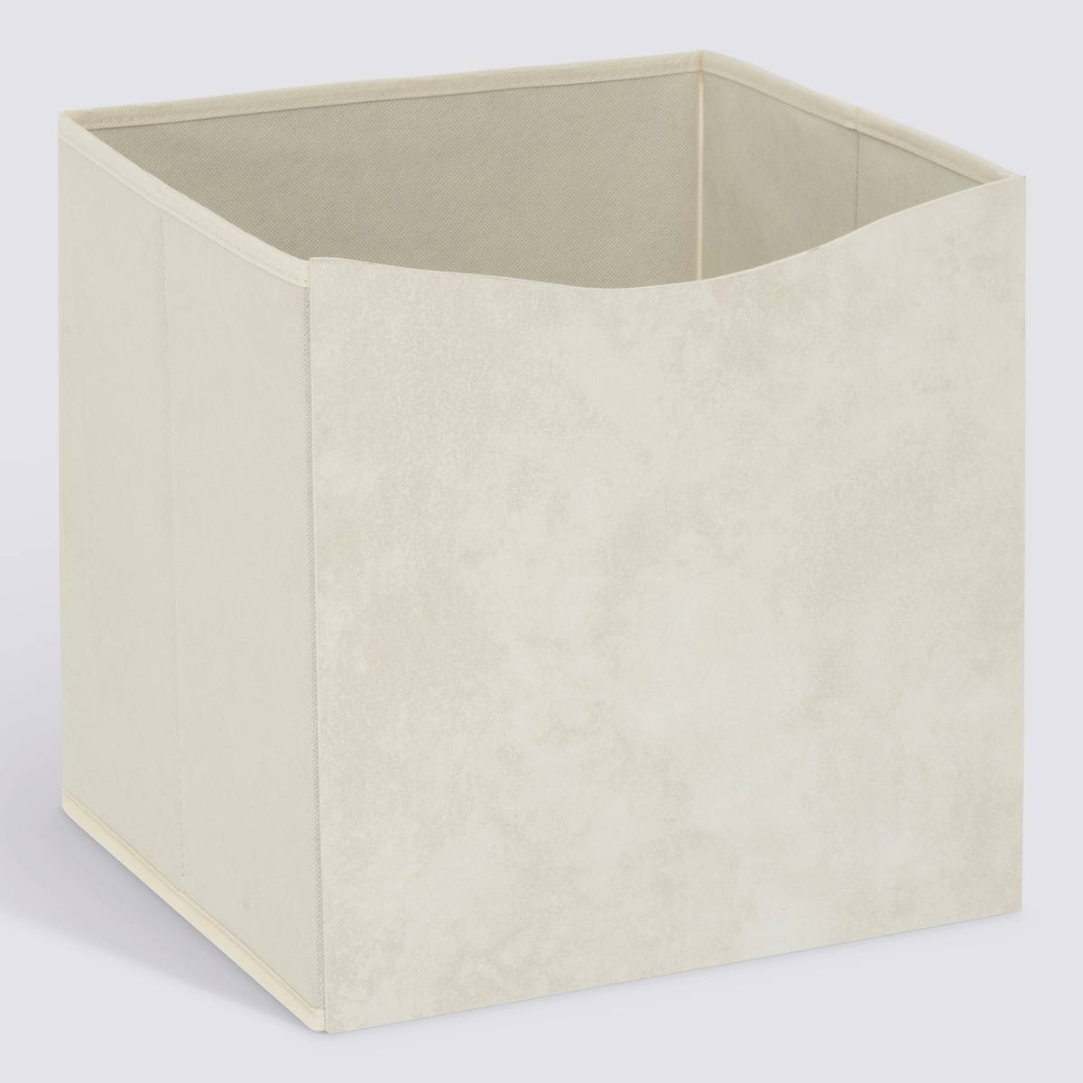 Boîte en carton, 31x31 cm, beige