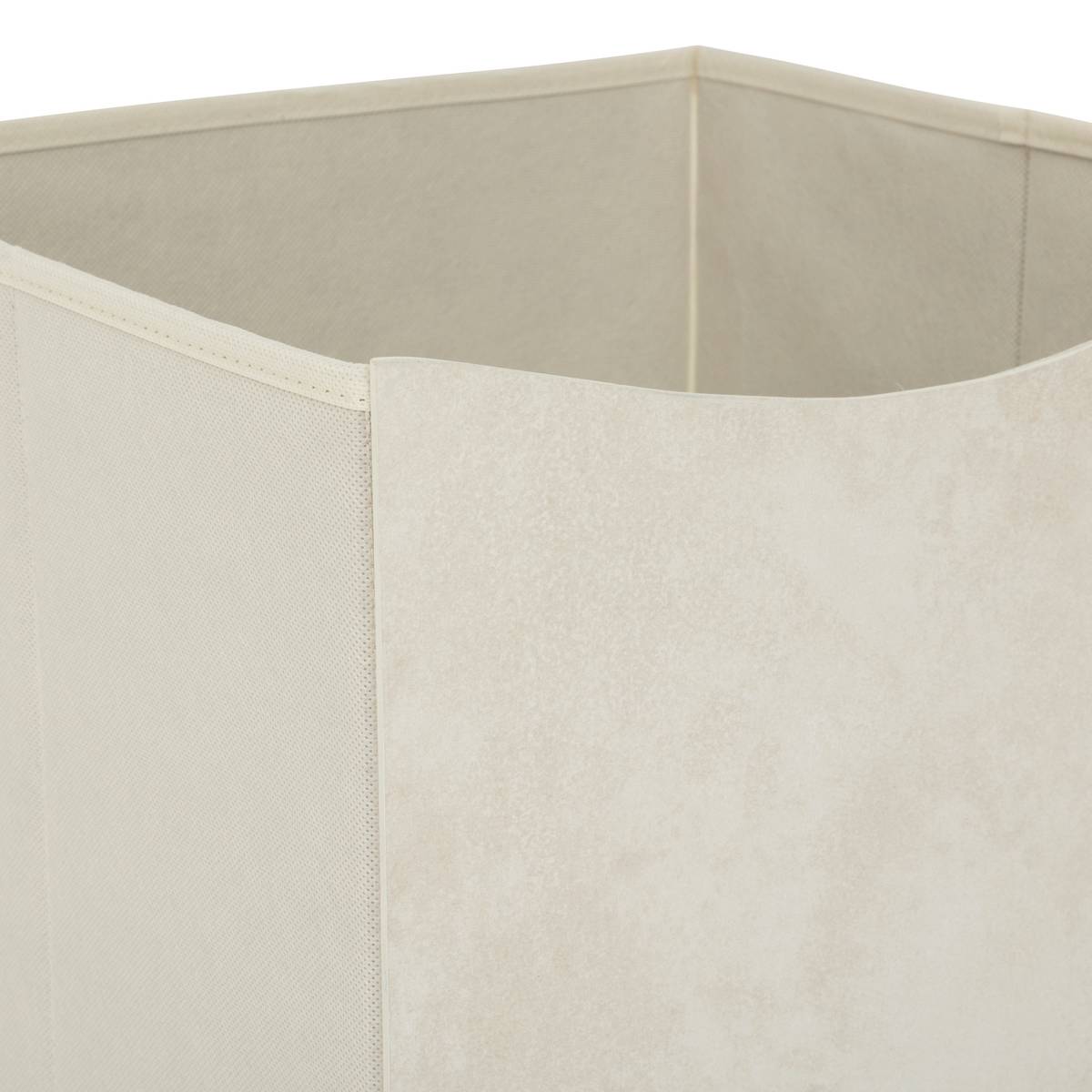 Boîte en carton, 31x31 cm, beige