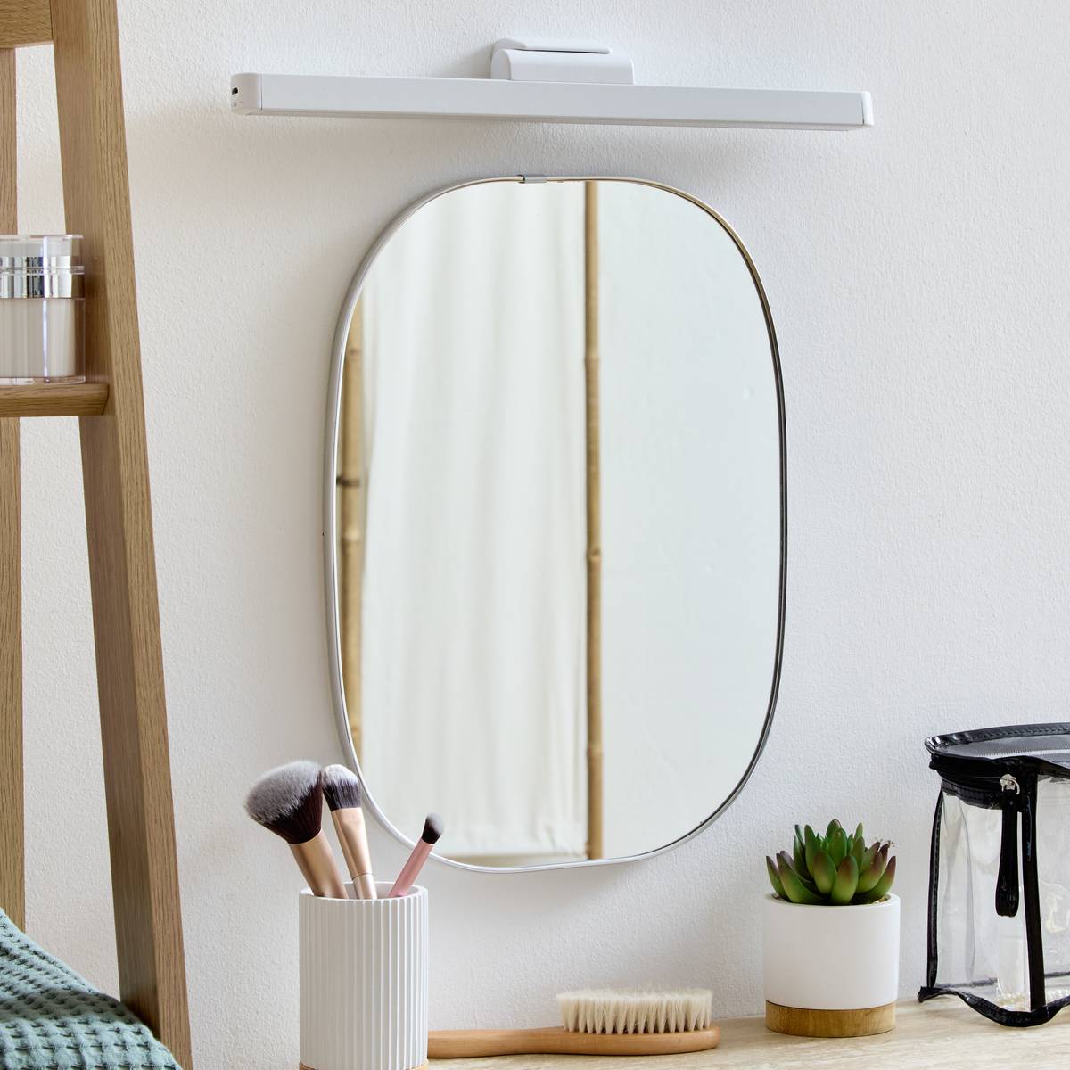 Lampe réglette led amovible, usb, l.42 cm 