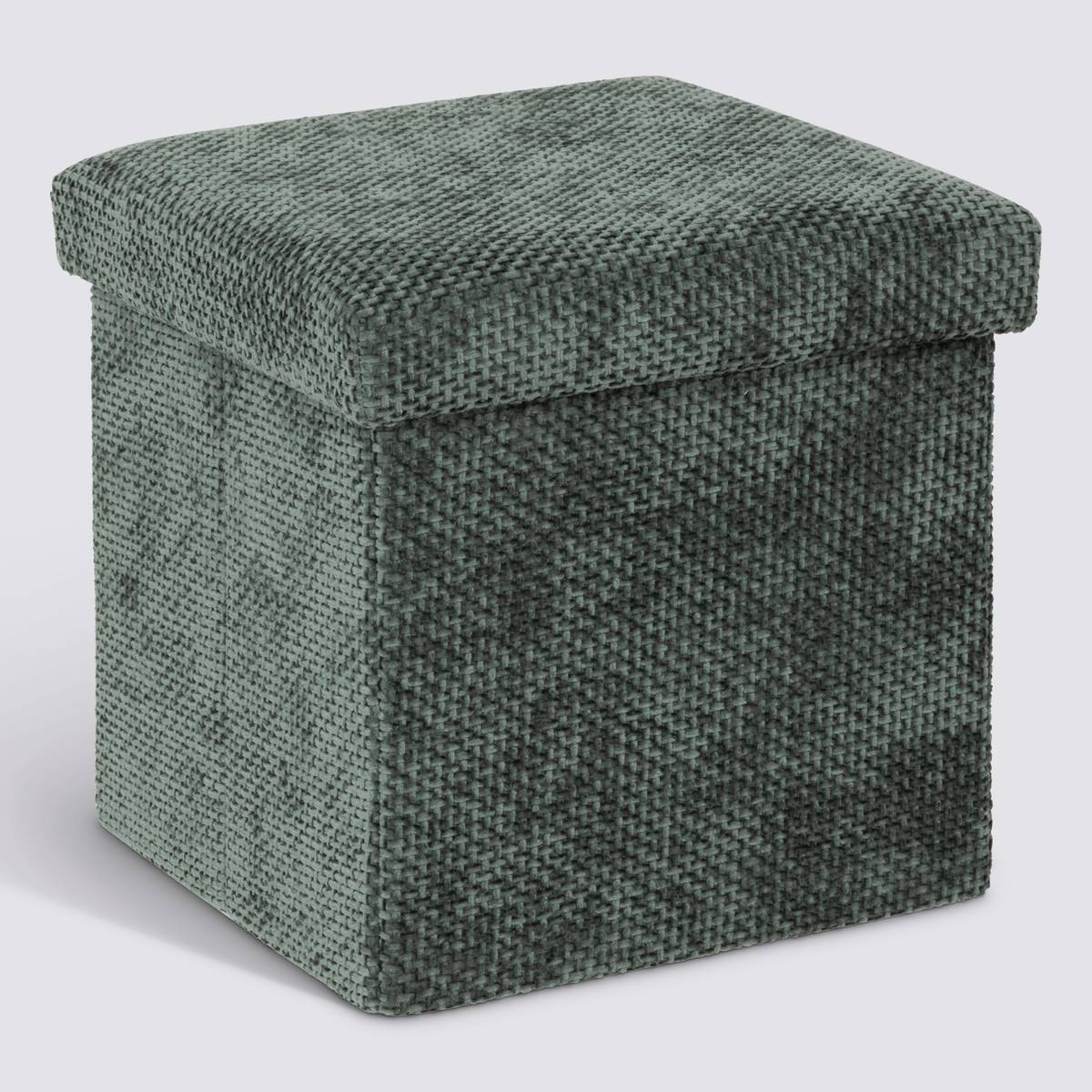 Pouf pliable, 31x31 cm, vert foncé Mix'n modul