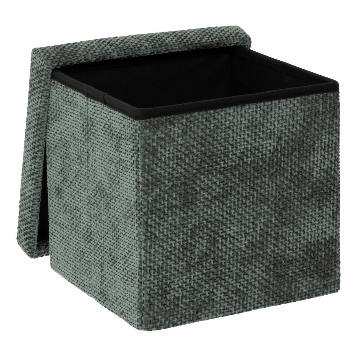Pouf pliable, 31x31 cm, vert foncé Mix'n modul