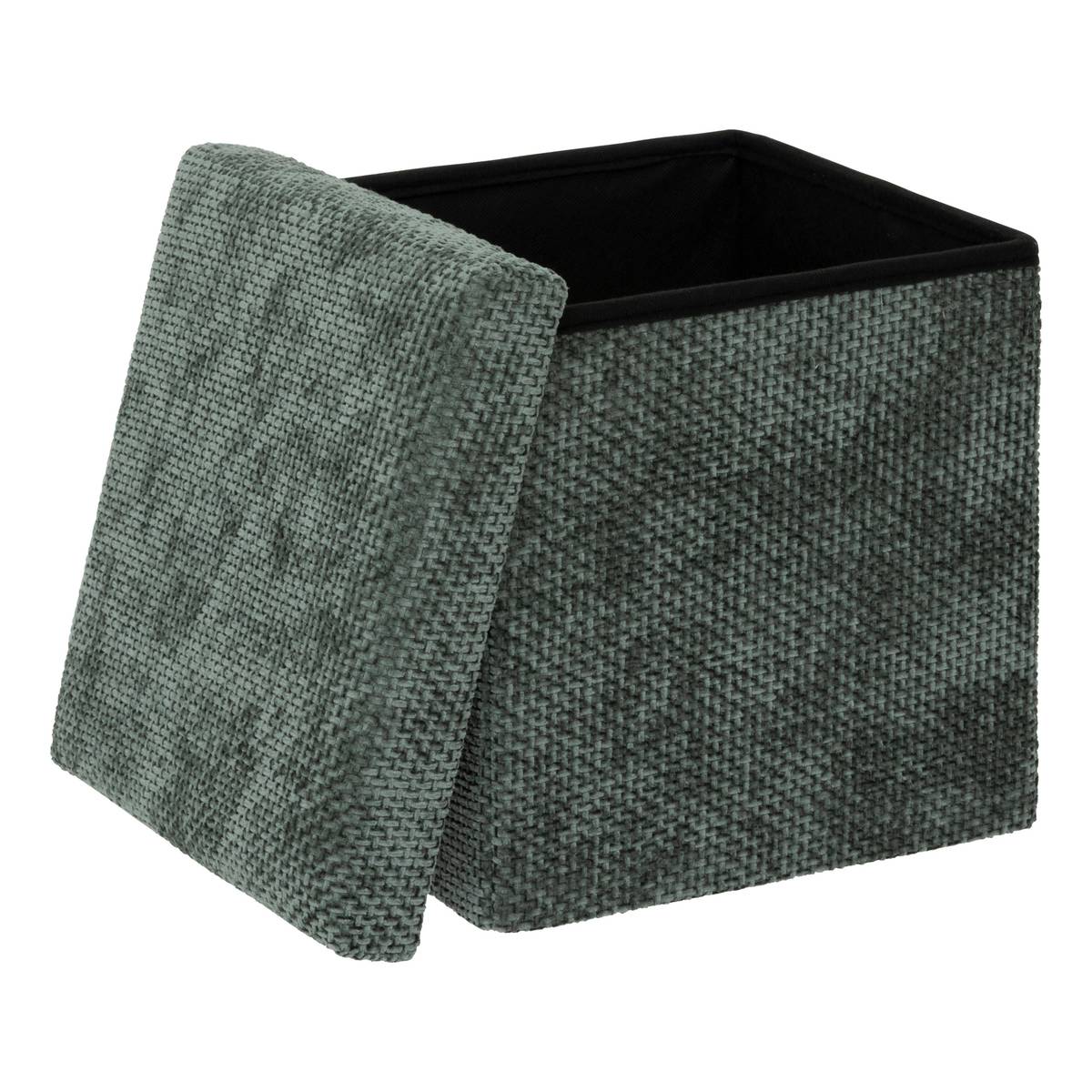 Pouf pliable, 31x31 cm, vert foncé Mix'n modul