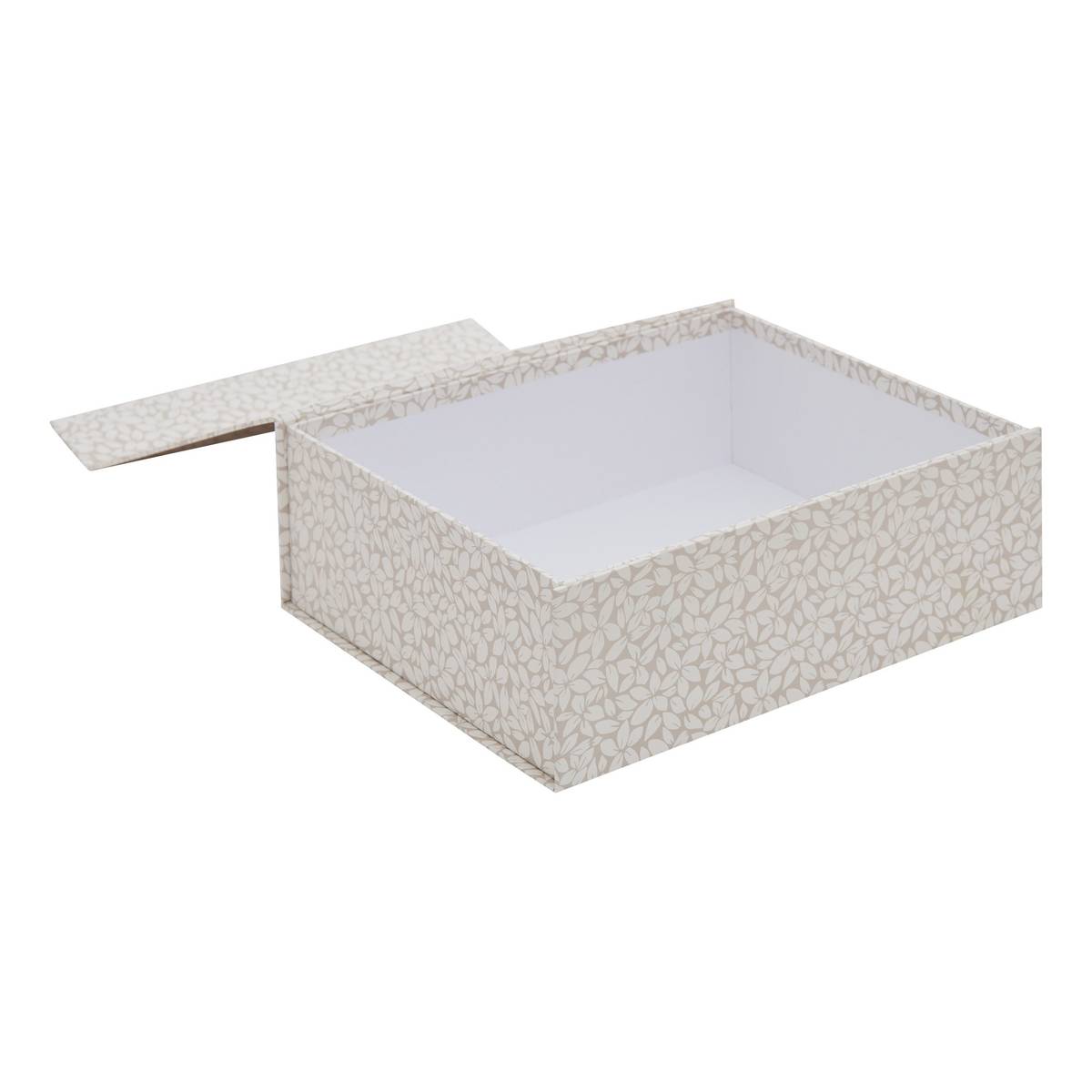 Lot de 4 boîtes de rangement, l.25/30/35/40 cm, multicolore