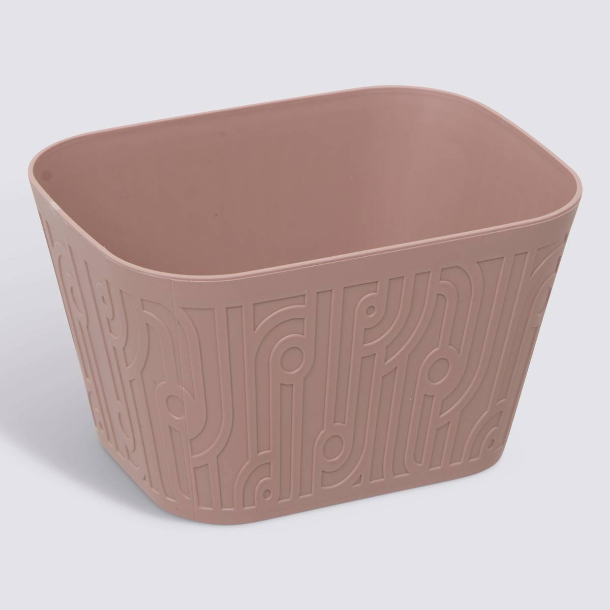 Panier en polypropylène, 1,8l, rose Arche