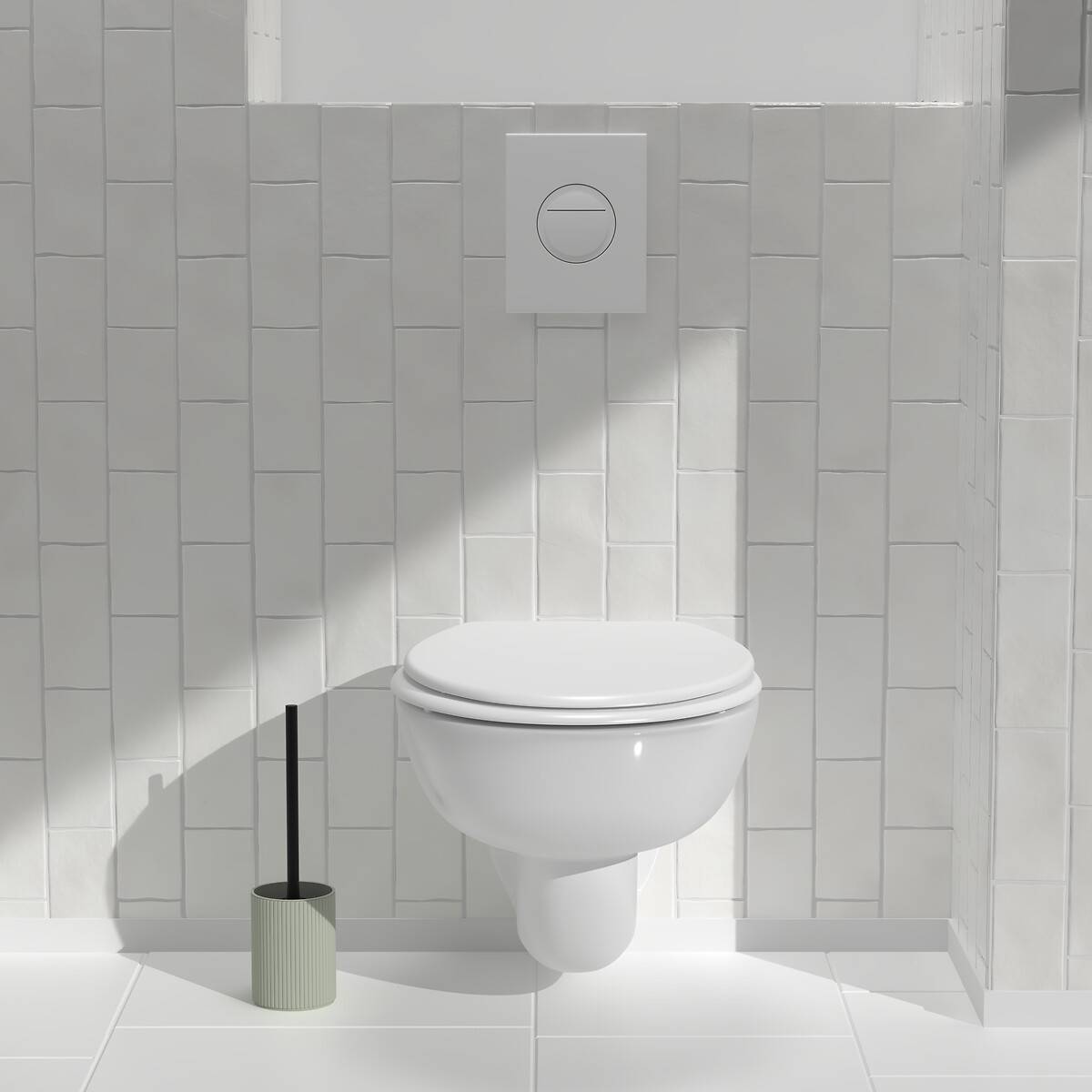 Brosse wc, vert