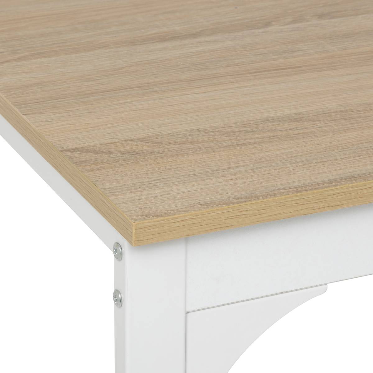 Table de bar, 2 places, blanc Eat up