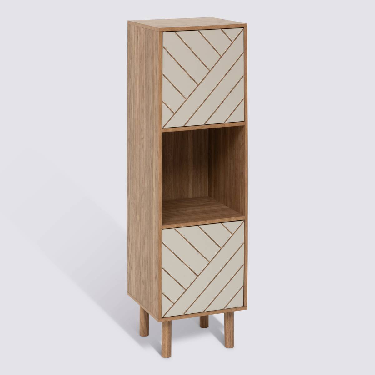 Etagère rectangulaire, 2 porte(s) Mix'n'match
