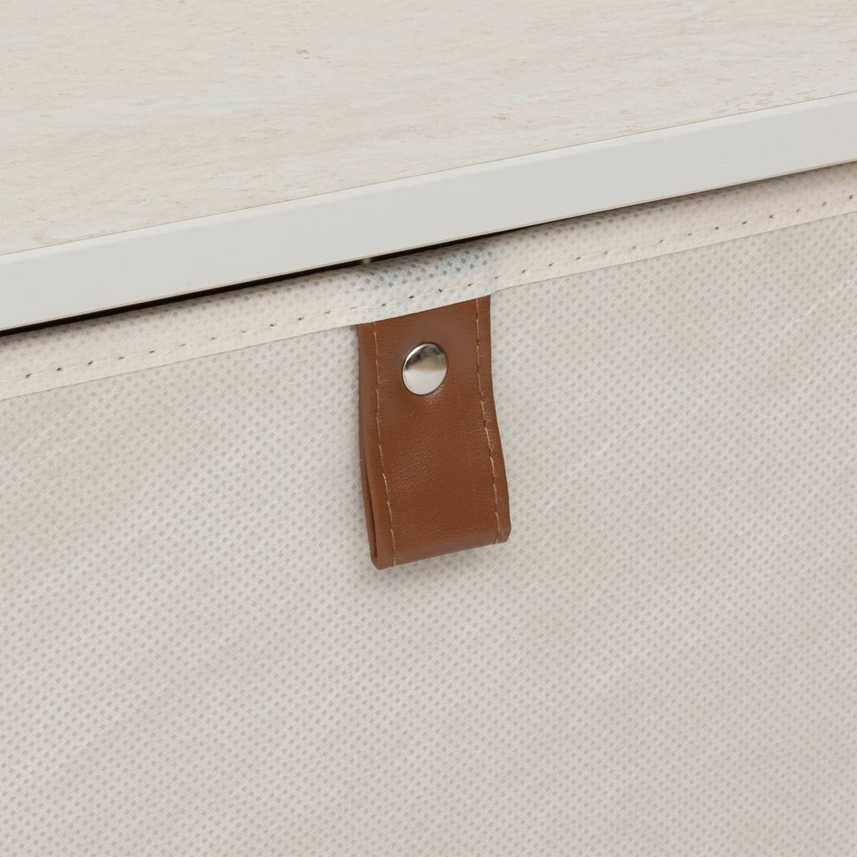 Console, 2 tiroirs, argile Tissa