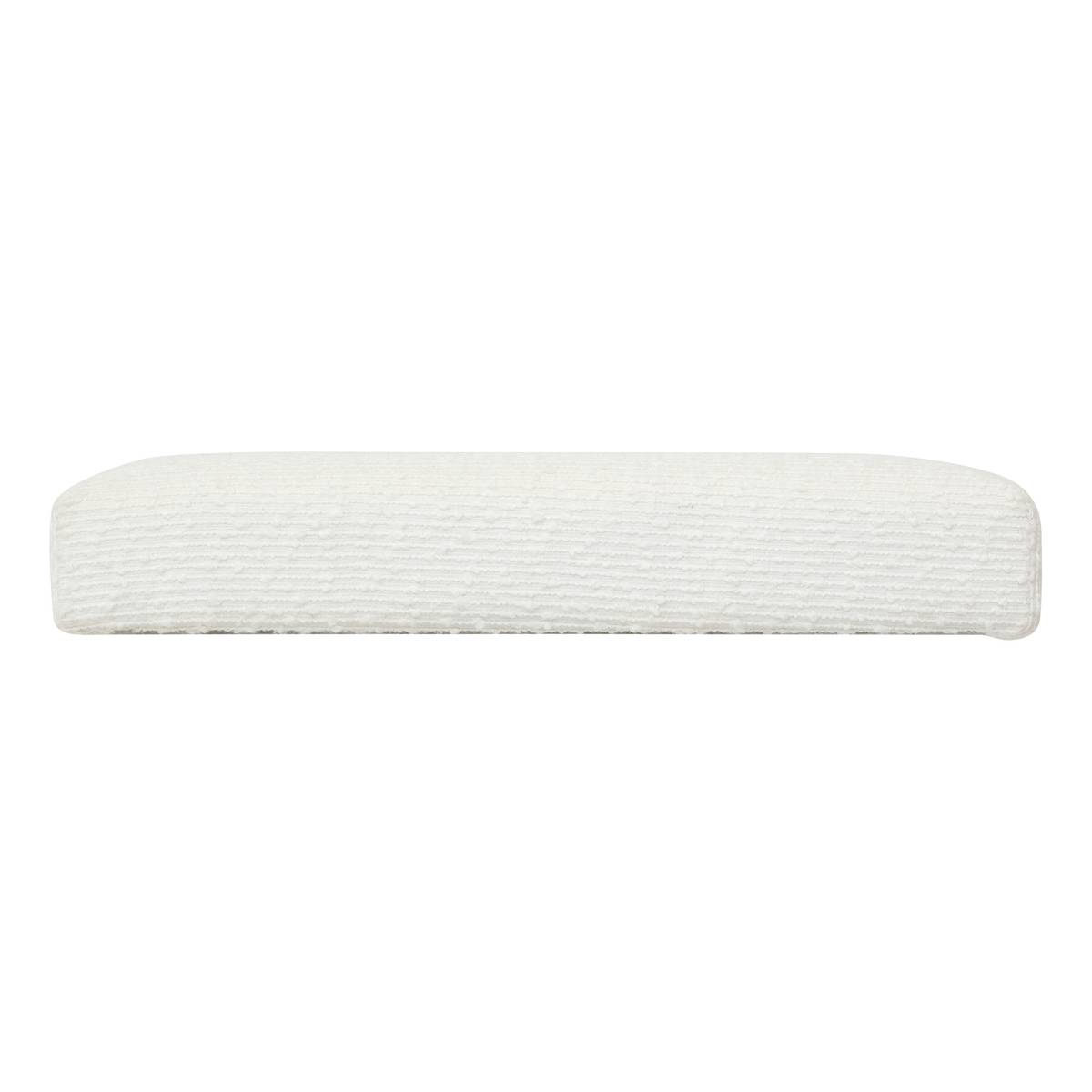 Pouf pliable bouclette, 31x31 cm, beige