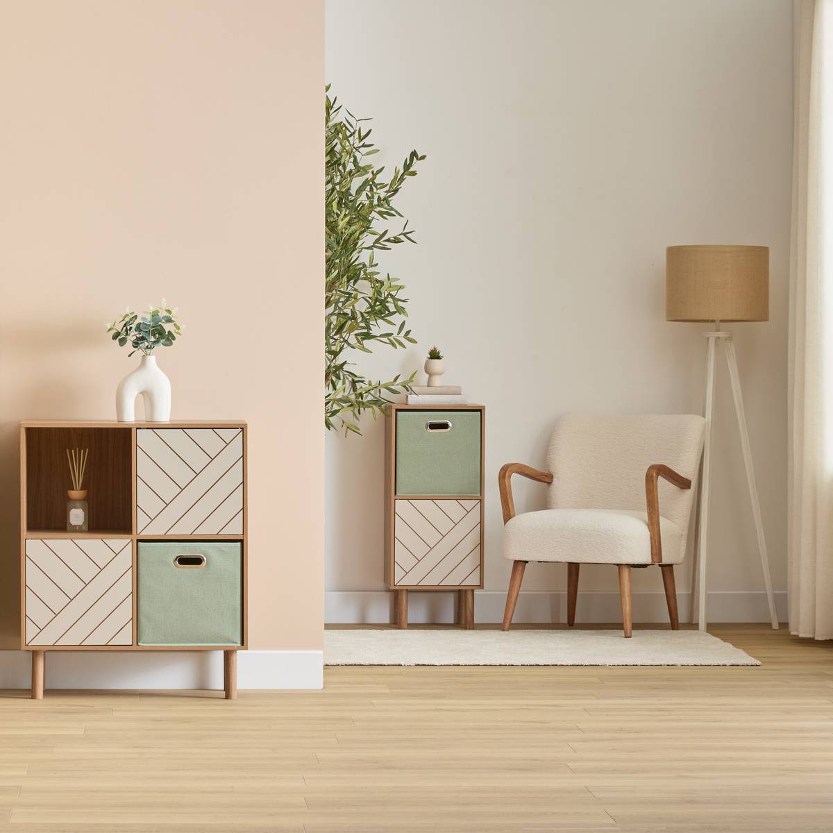 Etagère rectangulaire, 1 porte(s) Mix'n'match