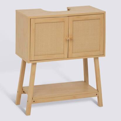 meuble-sous-lavabo-2-portes-marron