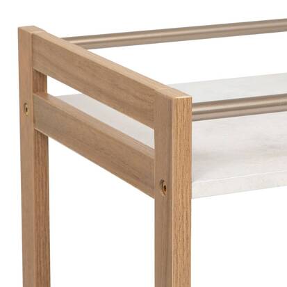 Desserte 60x30x80 cm, marron Come