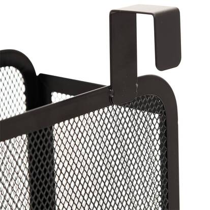 Etagère suspendue, 25,3x14x16,5 cm, noir Spacy