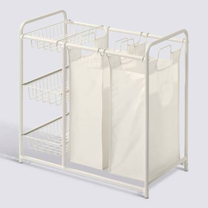 panier-a-linge-blanc