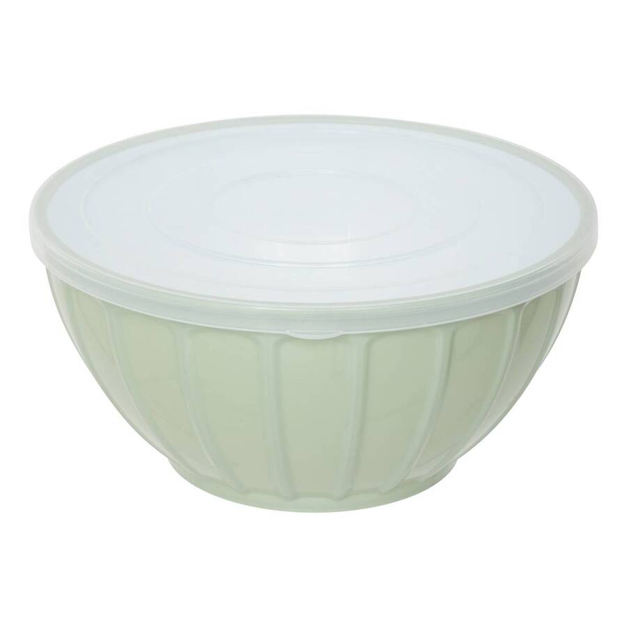 Lot de 3 saladiers avec couvercle, d.9/23/26 cm